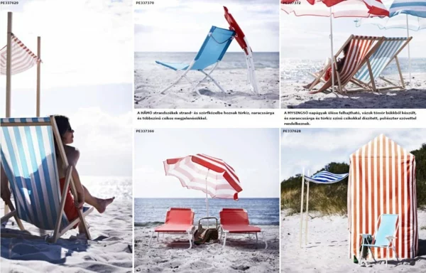 strandstuhl ikea lounge möbel außenmöbel am strand sonnenschirm ikea katalog