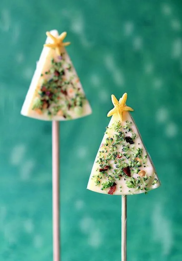 festliche tischdeko weihnachten besten Weihnachtsplätzchen tannenbaum