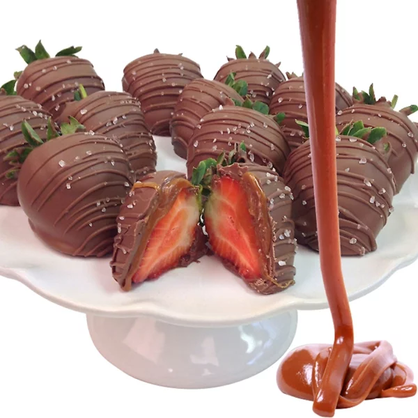 erdbeeren gesund leckereien schokolade