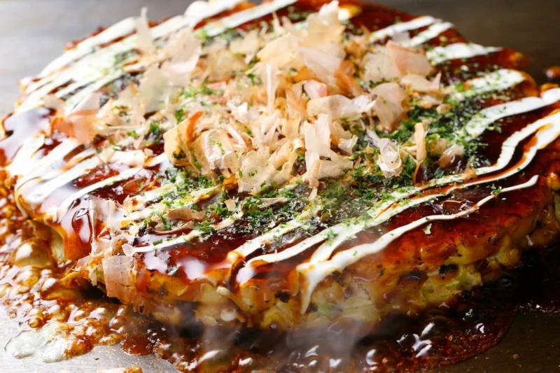 Japan Okonomiyaki Eierkuchen Rezepte für Pfannkuchen weltweit