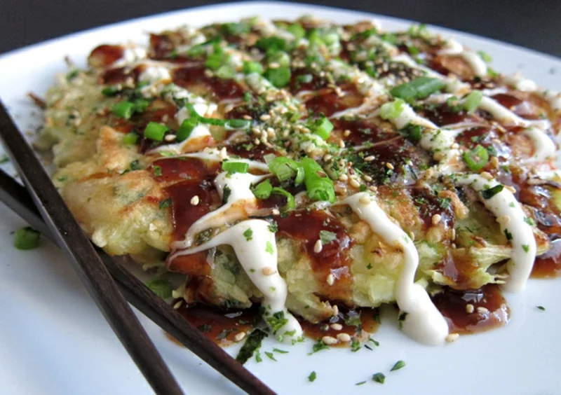 Japan Okonomiyaki Rezepte für Pfannkuchen weltweit