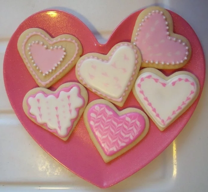 kekse backen herzen valentinstag ideen