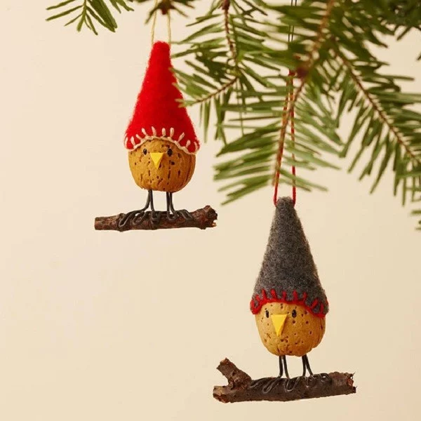 Weihnachtsgeschenke mit Kindern basteln tannenbaumschmuck