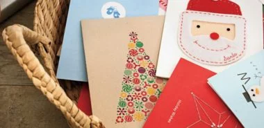 Weihnachtskarten selber basteln und Freunde und Verwandte auf klassischem Weg begrüßen