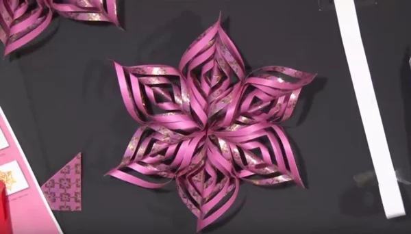 origami weihnachten stern basteln aus papier
