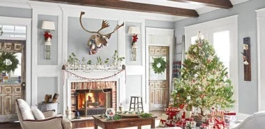 Weihnachtsdeko im Landhausstil macht Weihnachten unglaublich gemütlich und romantisch