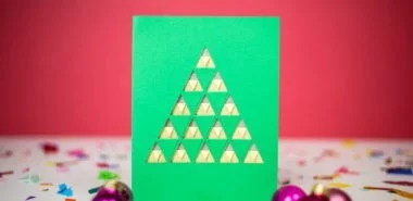 Weihnachtskarte selbst gestalten-42 aufregende Ideen für Tüftler