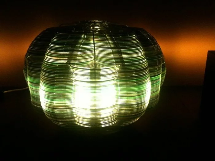 recycling bastelin mit cds upcycling ideen wand deko ideen mandala vorlage diy lampe