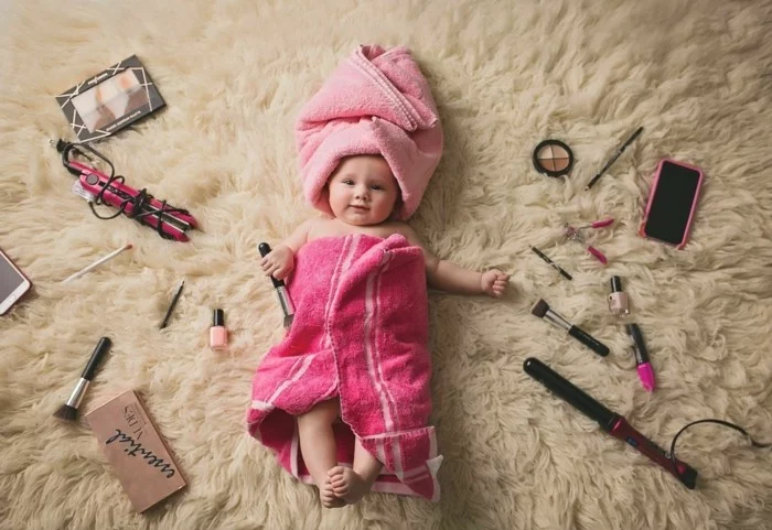 baby fotos ideen fotoshooting ideen kreativ lustige babybilder tussi
