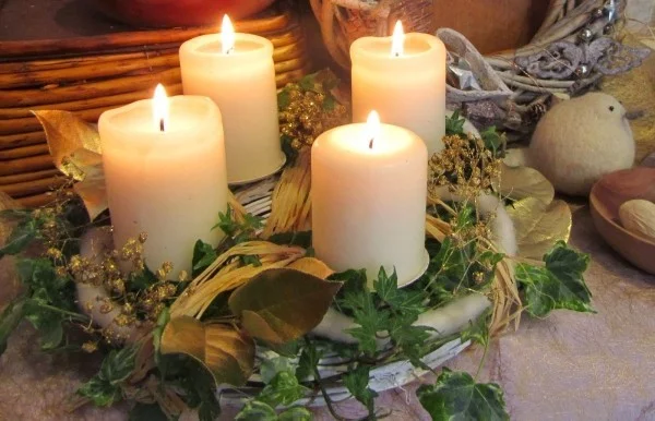 Kerzen dekorieren Deko mit Kerzen - DIY
