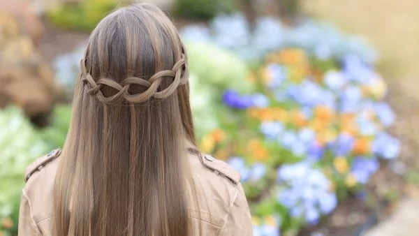Wasserfall Frisur romantische Haarschnitte lange Haare Frauen