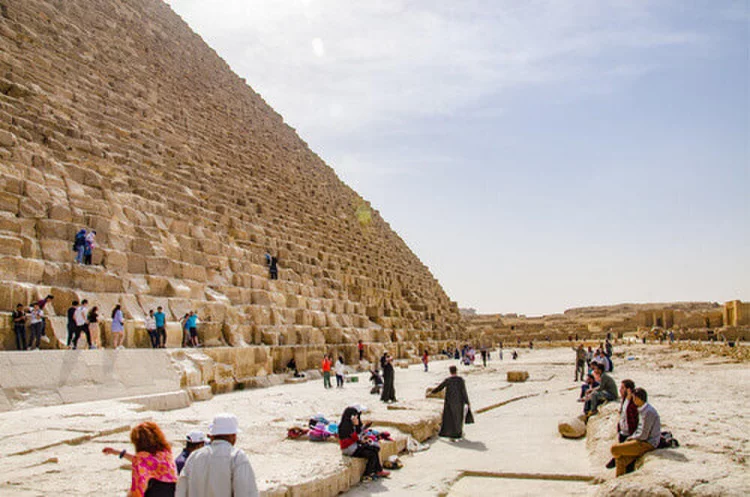 Reiseziele 2020 die Pyramiden von Gizeh Kairo Ägypten