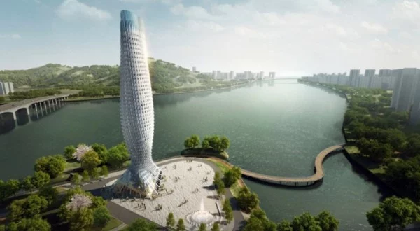 bioinik beispiele architektur scaly tower zhuhai china