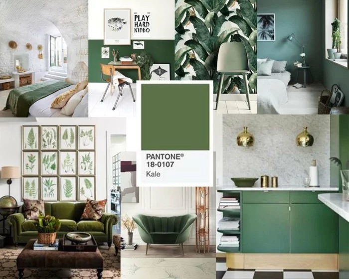 kale pantone farbe grünkohl interiordesign