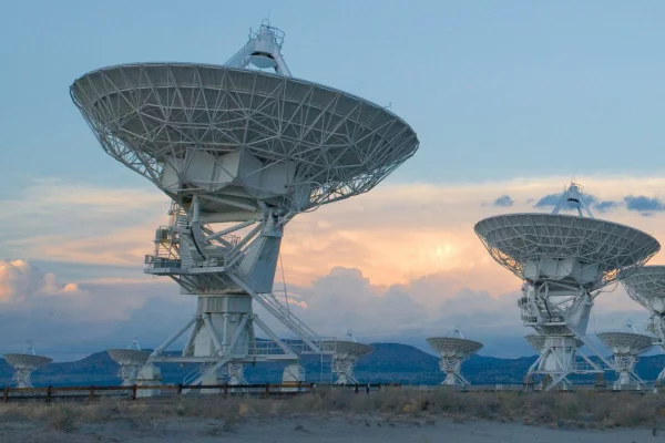 Signale aus dem All letzte Woche vom Radioteleskop in Kanada aufgezeichnet