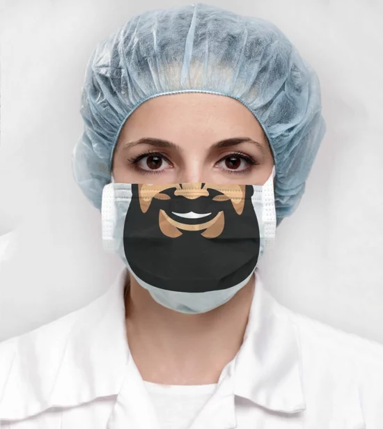 lustige atemschutzmaske chirurgische maske design