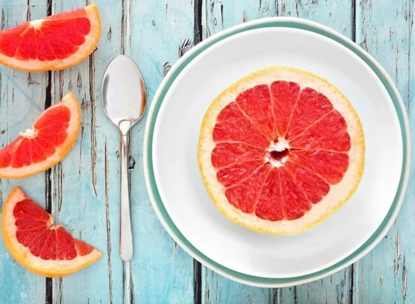 Fett Killer fettverbrennende Lebensmittel Grapefruit