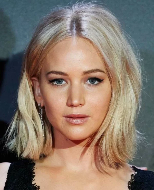 Bubikopf Frisur Clebrities Jennifer Lawrence