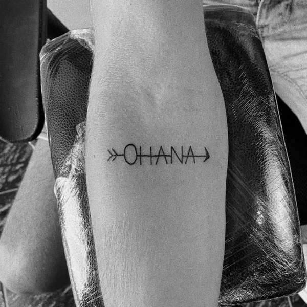 grafisches ohana tattoo