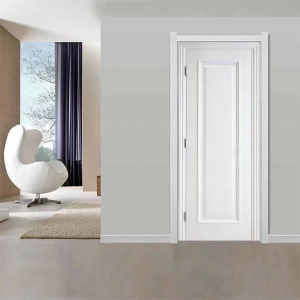weiße innentüren wohnzimmer