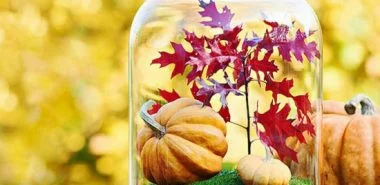 Herbstdeko im Glas - 39 einfache Dekoideen mit Naturmaterialien zum Nachmachen