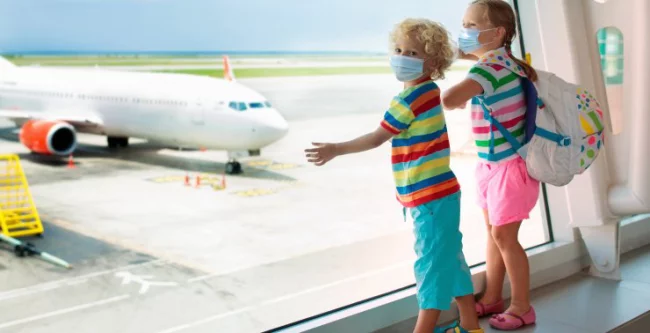 Fliegen während Corona EU-weit Mundschutzmasken obligatorisch für Kinder ab 6 Jahren