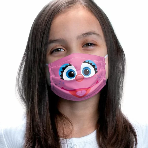 Kinder Mundschutz zu Halloween rosa für Mädchen Anleitung und Tipps
