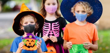 Mundschutzmasken zu Halloween - so feiert man das Gruselfest in Zeiten von Covid-19