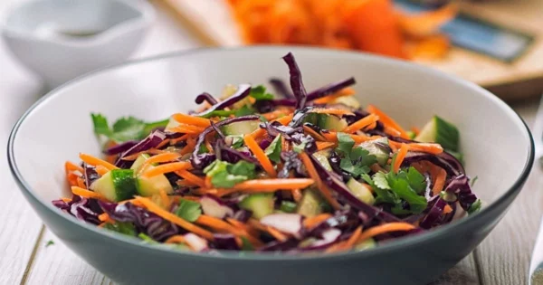 rotkohl gesund salat zubereiten