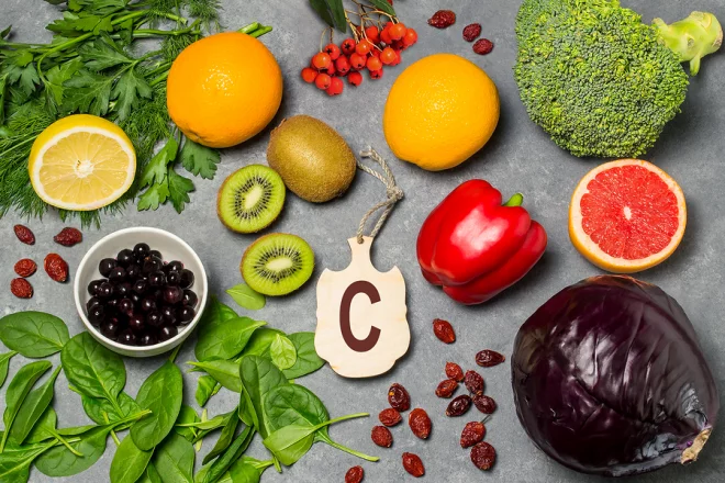 Stoffwechseldiät Easy-Body-System frisches Obst Gemüse viel Vitamin C enthalten