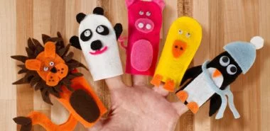 Wie kann man Fingerpuppen basteln? - Einfache Bastelideen für Kinder aus Filz