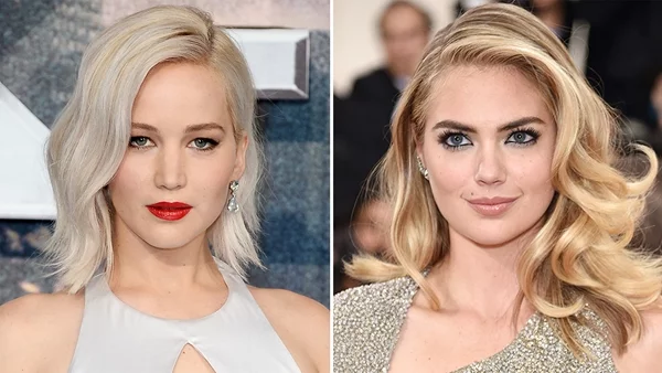 Haarfarbe auswählen Celebrities Platinblond