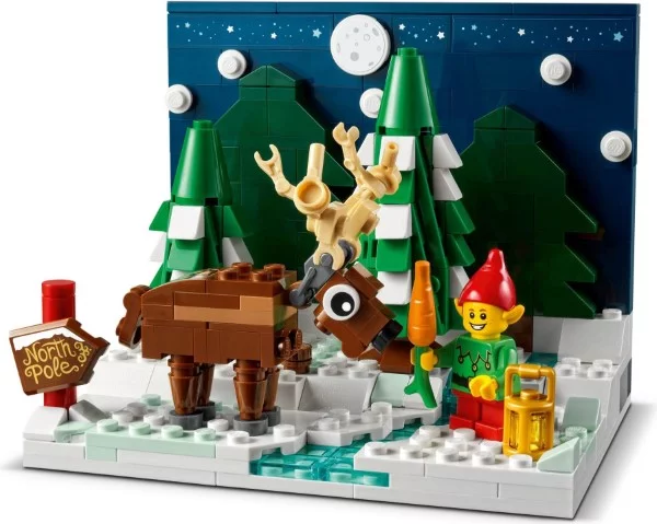 LEGO Weihnachten Sets 2021 – coole Geschenkideen für Kinder vorgarten des weihnachtsmanns 40484