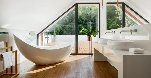 badezimmer zen minimalistisch einrichten