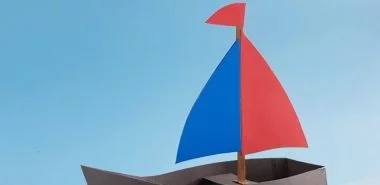 Boot basteln mit Kindern- 5 Sommer Ideen, die Spaß machen
