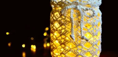 Lichterkette im Glas dekorieren - tolle Inspiration für leuchtende Deko