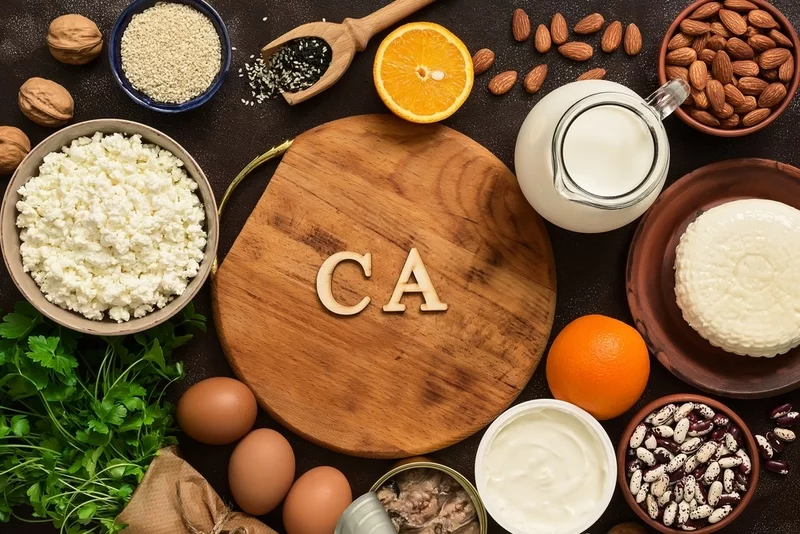 Ernährung bei Osteoporose an Kalzium reiche Lebensmittel