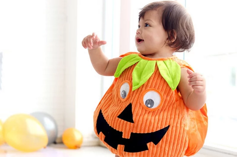 Kostuem zum Halloween selber machen Baby und Kind Ideen
