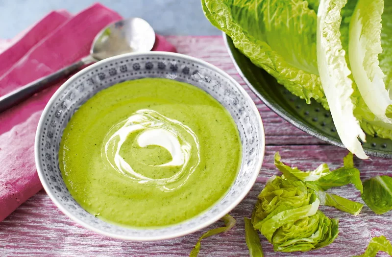 Salatsuppe – Zero Waste Food Trend mit Liebe zur Natur gesunde suppe abnehmen lecker