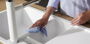 Die Granitspüle reinigen - Was kann man dafür verwenden und was muss man beachten?