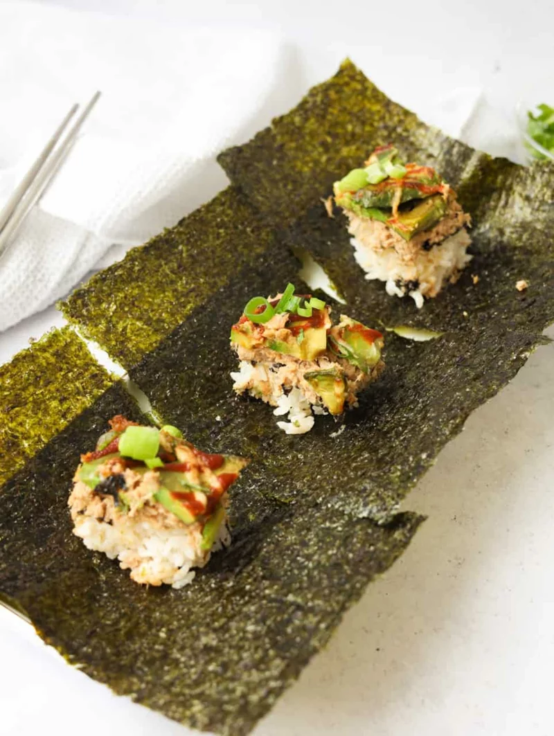 sushi bake trend tiktok rezept ideen serviervorschlag