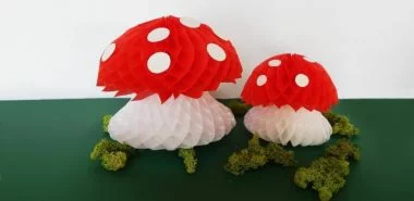 Pilze basteln - coole Bastelideen für Groß und Klein