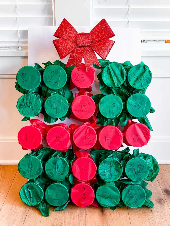 upcycling adventkalender aus klopapierrollen